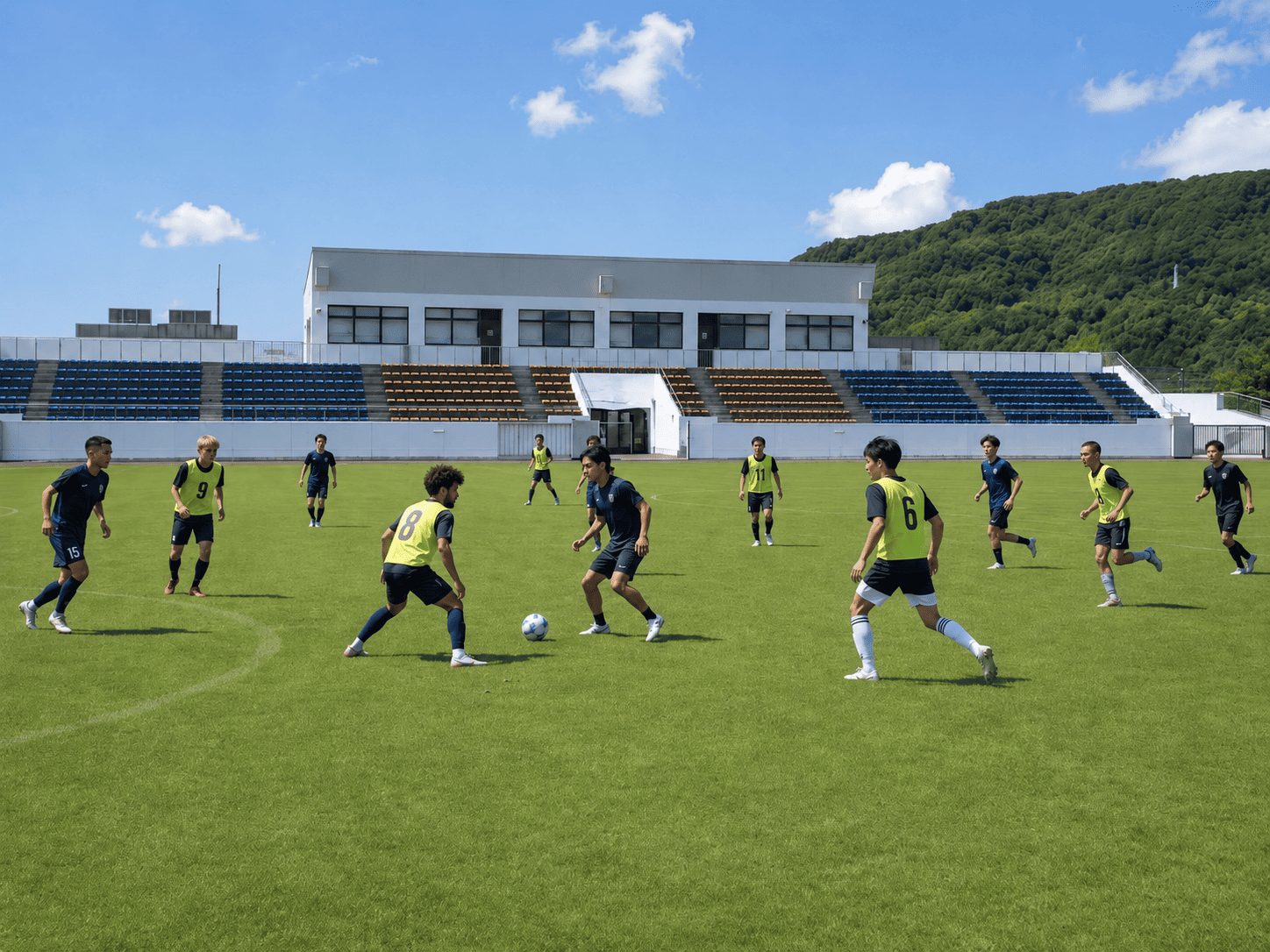 セイホクパーク石巻でのスポーツ遠征・合宿風景